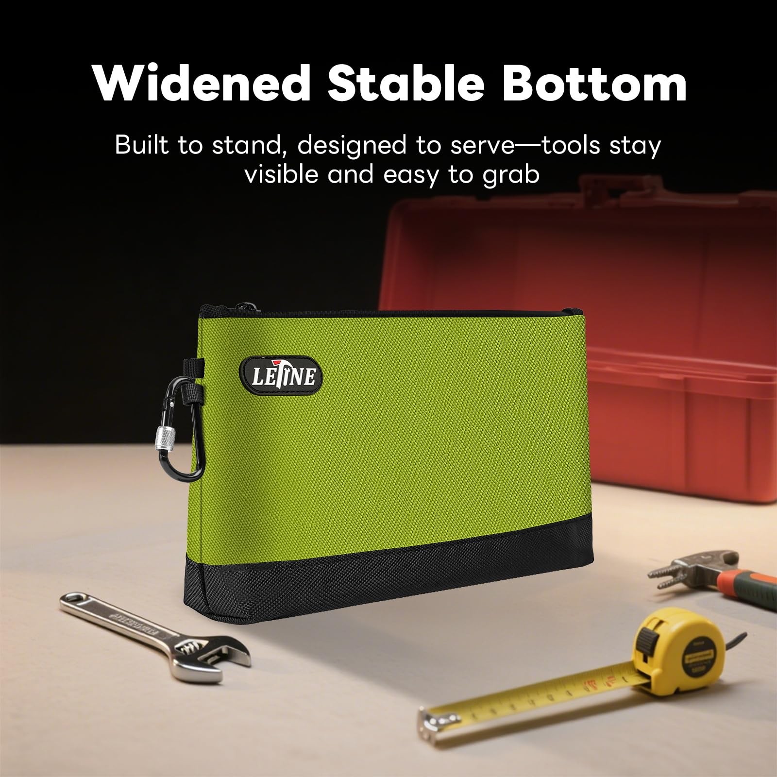 Small Zipper Bag Tool Pouches with Internal Pockets, 1680D Oxford Water Resis…
