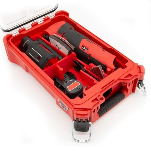 Compact Tool Organizer for M12 Fuel Oscillating Multi-Tool, Accessories & Batter