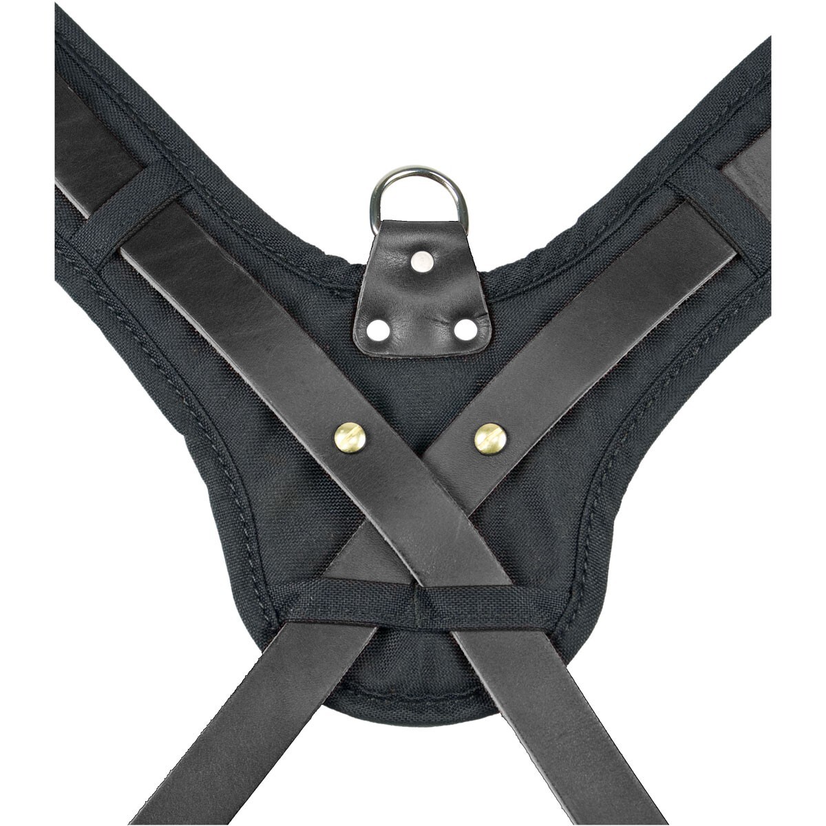 Occidental Leather B5055 SM Stronghold Suspension SMALL BLACK Padded Suspenders
