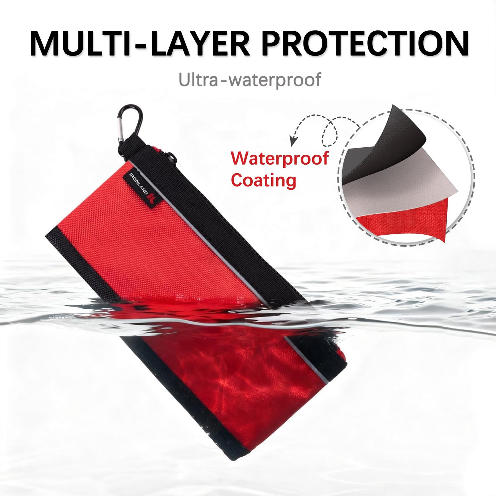 Small Tool Pouches with Zipper Premium Small Tool Bags Waterproof 1680D Pouch…