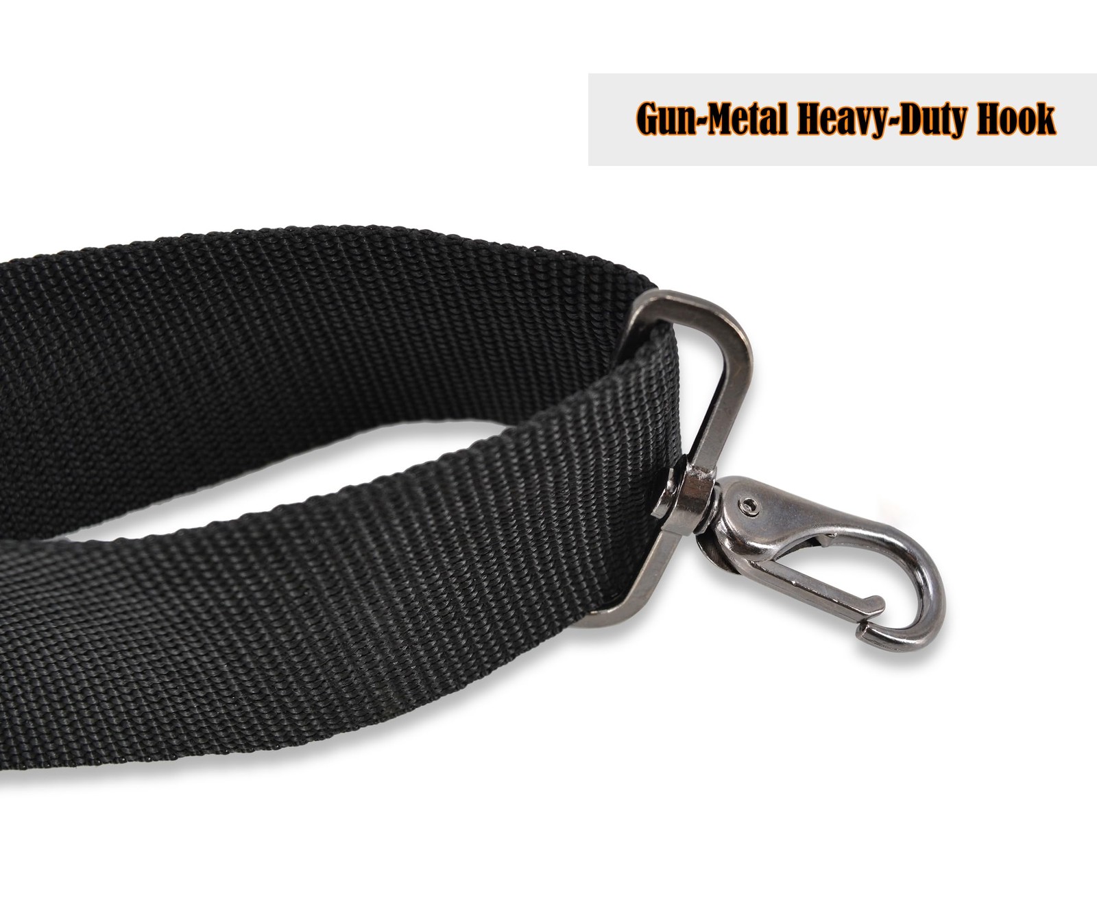 WELKINLAND 2Inch Men’s Heavy Duty Suspenders w/Hooks For jeans 2-Inch, Black