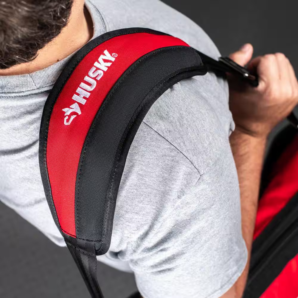 Husky 3.5 In. Detachable Padded Tool Bag Shoulder Strap