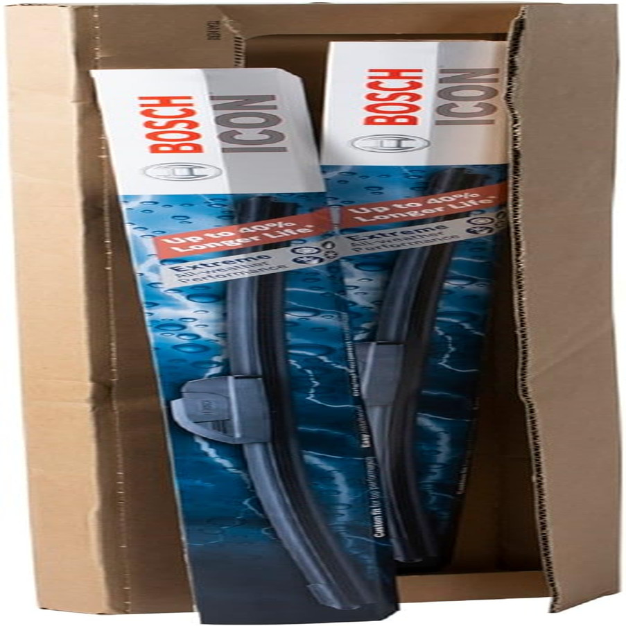 BOSCH 22A22B ICON Beam Wiper Blades – Driver and Passenger Side – Set of 2 Blade