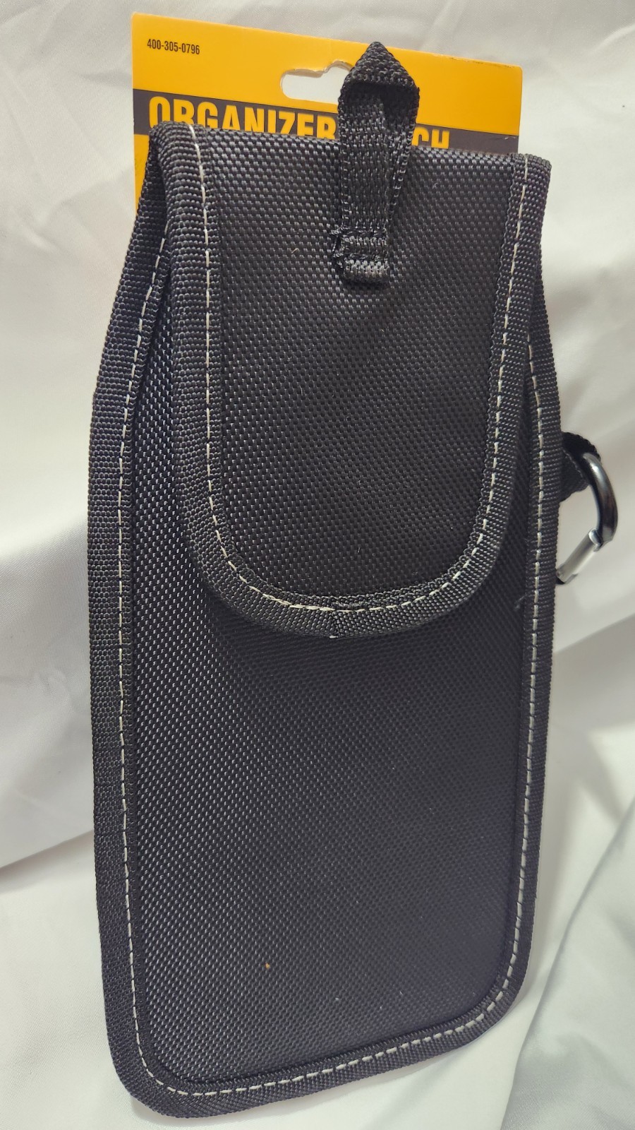 Olympia-Tools Organizer Pouch, w/ Caribiner, Multiple Pockets, Easy Tool Access