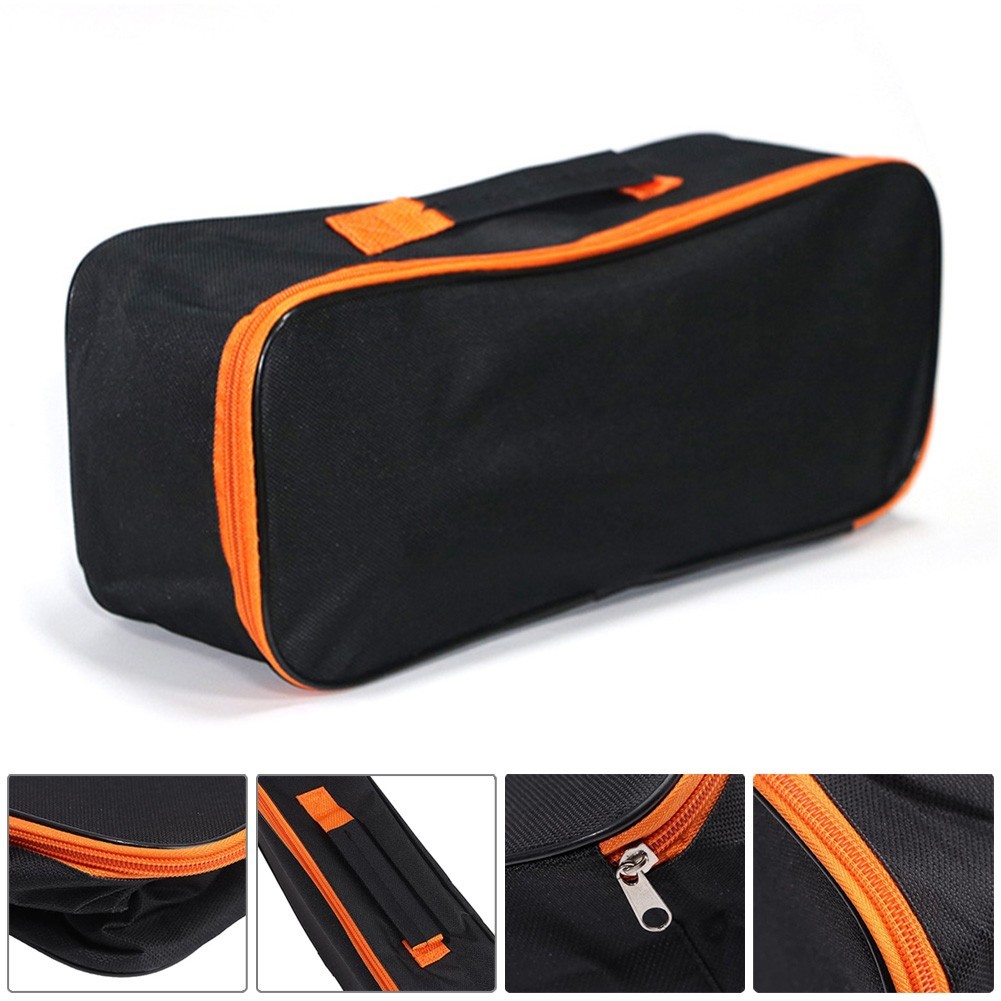 Vacuum Cleaner Tool Bag Storage Black PVC Appro 42*14.5*11cm Polyester