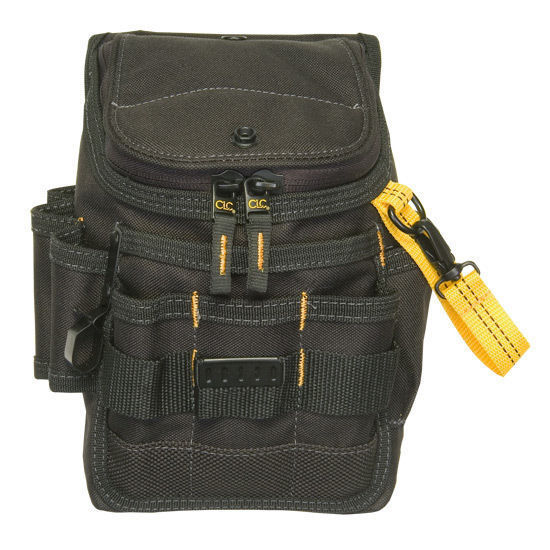 CLC 1524 Medium ZIPTOP Utility Maintenance Electrician Zippered Tool Belt Pouch