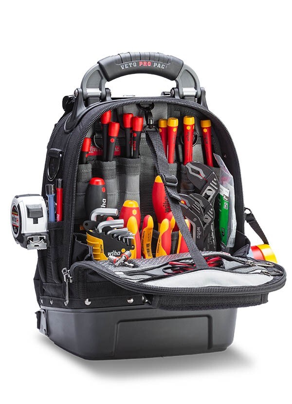 Veto Pro Pac Tech Pac MC Blackout Compact Full Featured Tool Bag