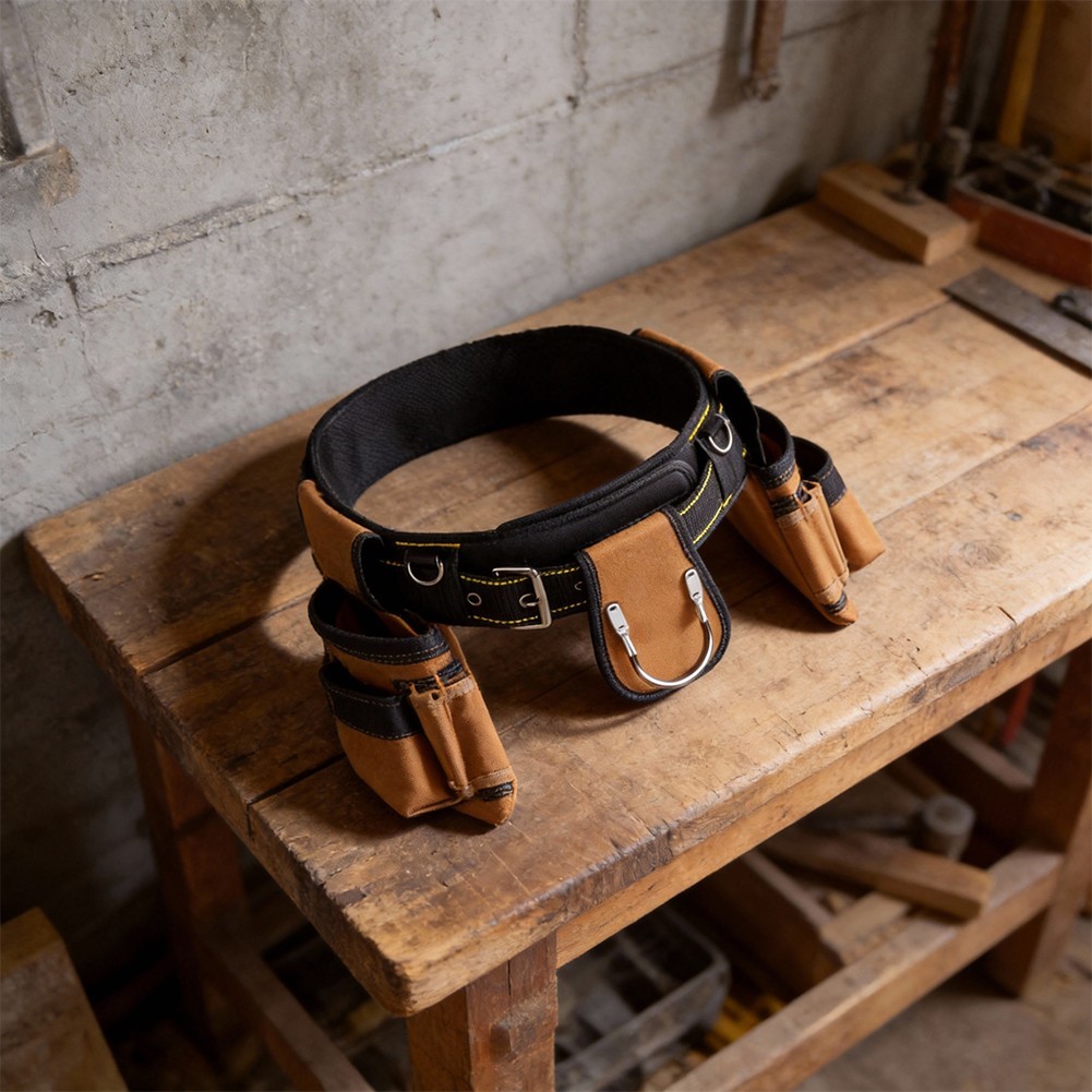 Oxford Tool Belt Carpenter Pouch Set Reinforced Stitching Extra-wide Belt Design