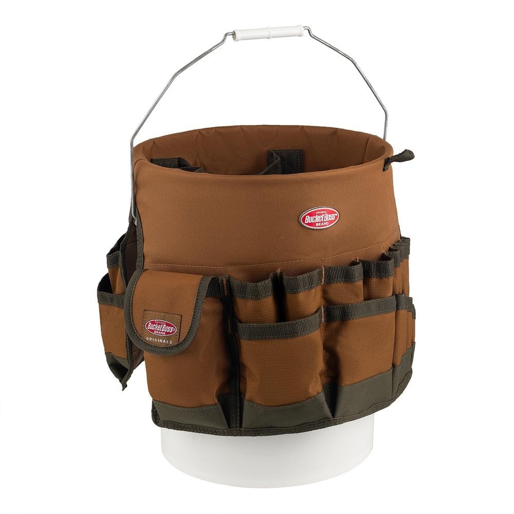 5 Gallon Bucket Tool Organizer Bag 30 Pocket Heavy Duty Tool Storage Caddy