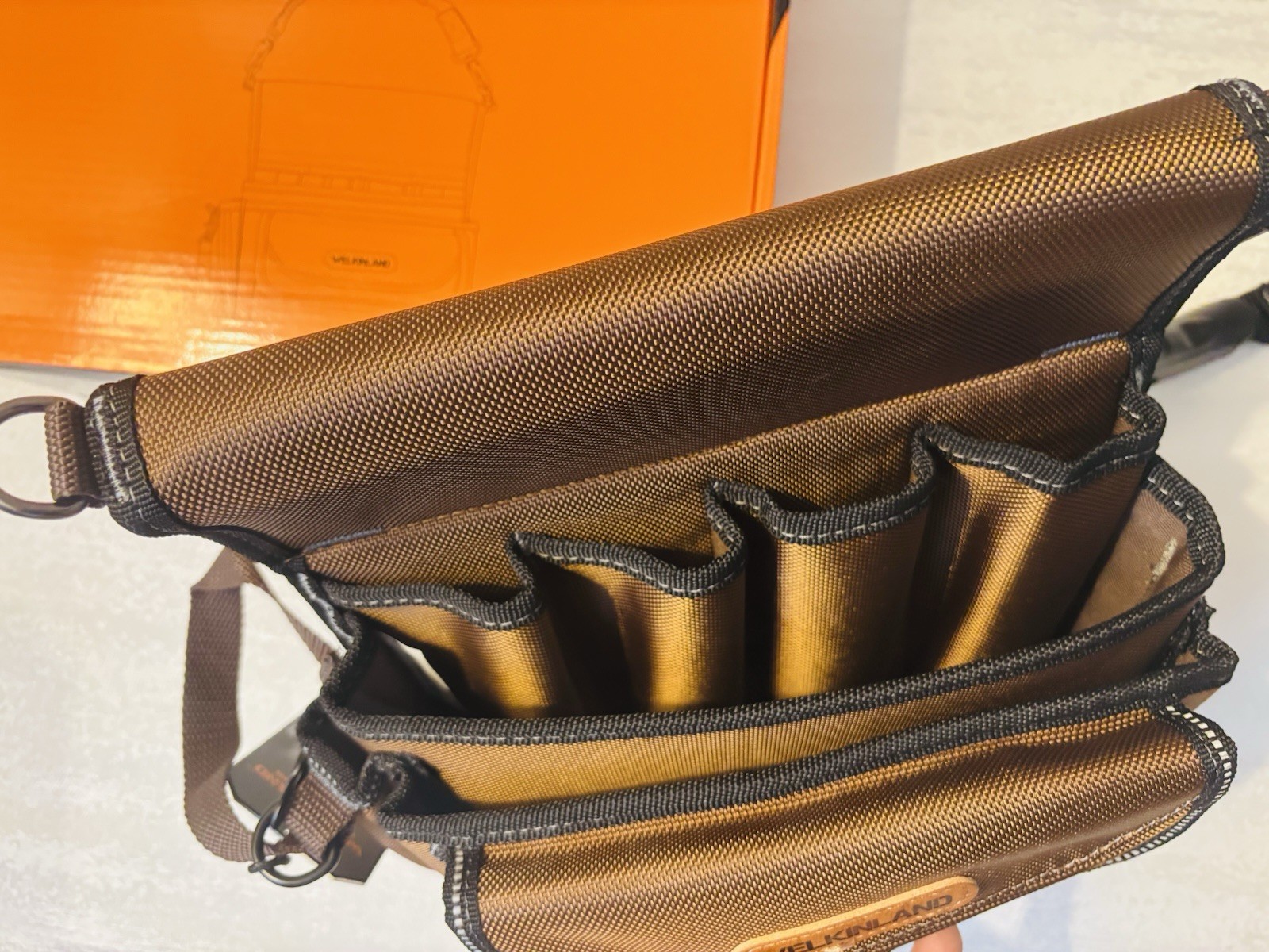 WELKINLAND 10-Pockets Electrician Pouch Tools Belts Heavy Duty Electrician Tool