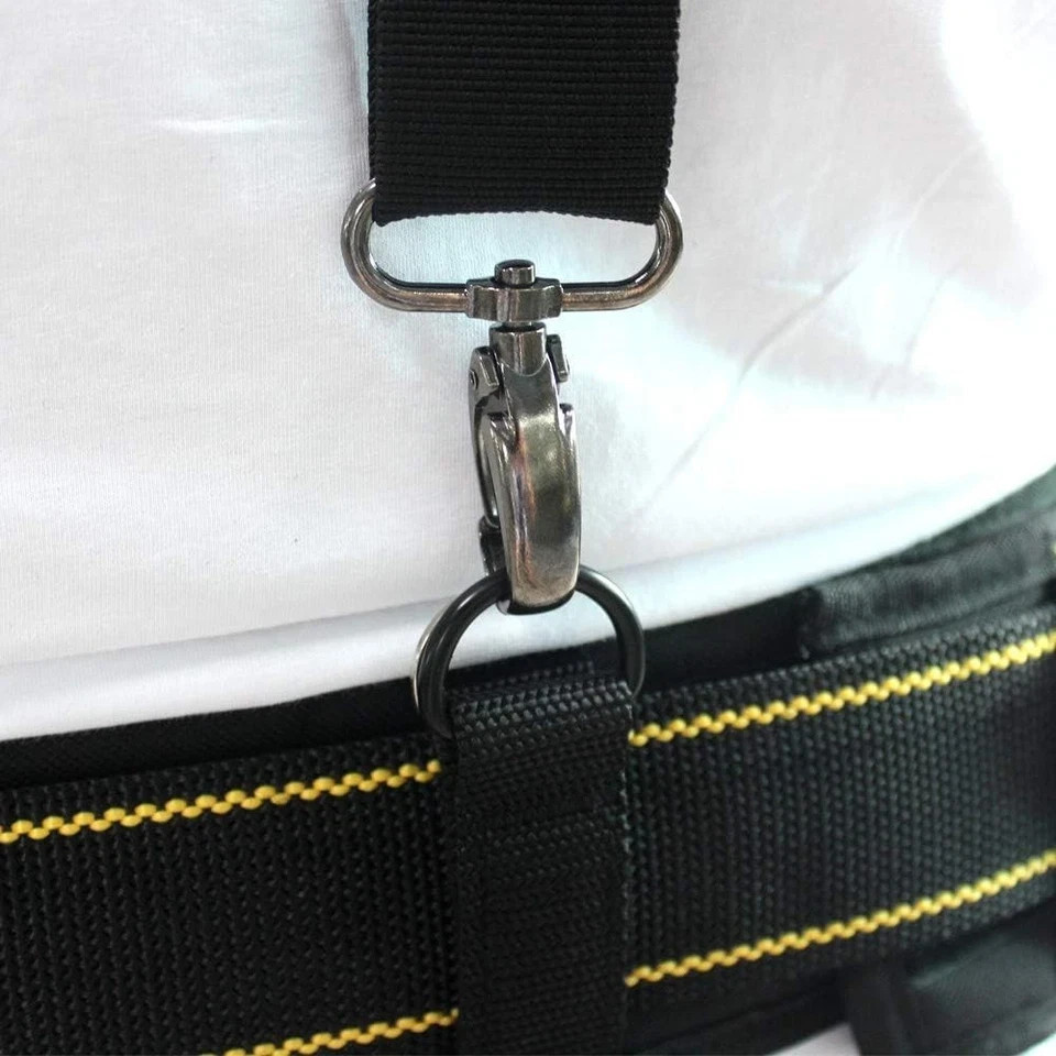 Tool Belt Suspenders Tool Harness for Heavy Duty Work ，Movable shoulder Pads,…