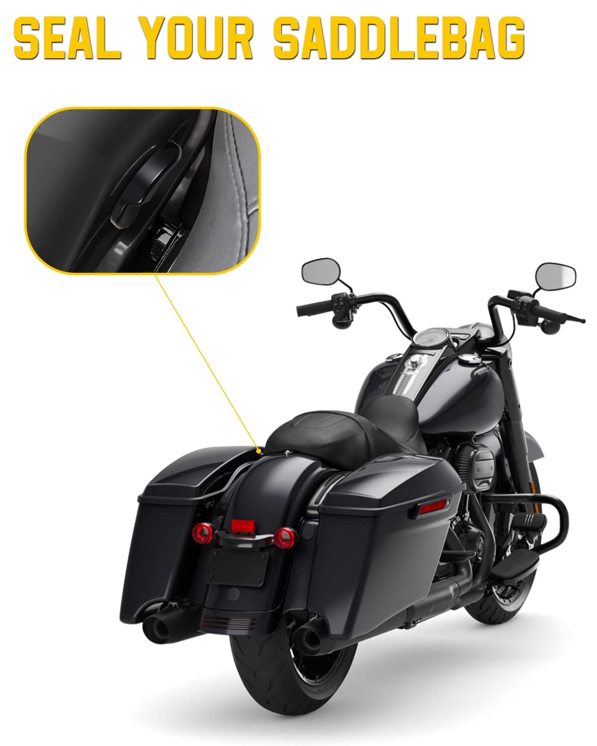 Harley Touring Saddlebag Latches Lifters Kit Compatible 2014-2024