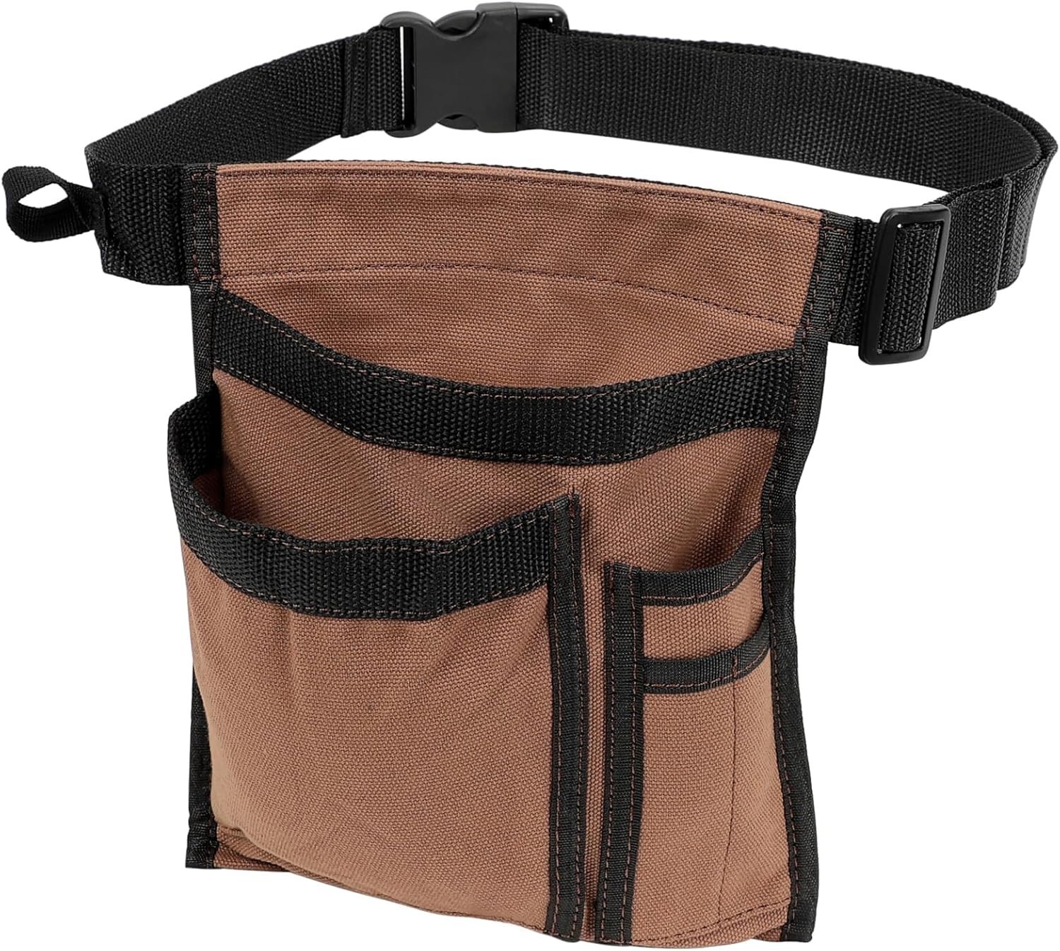 5-Pocket Tool Belt for Men, Durable Canvas Construction, Adjustable Belt, Uti…