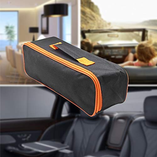 Vacuum Cleaner Tool Bag, 14.4×4.3×5.1 Inch, 14.4 x 4.3 x 5.1inch Black