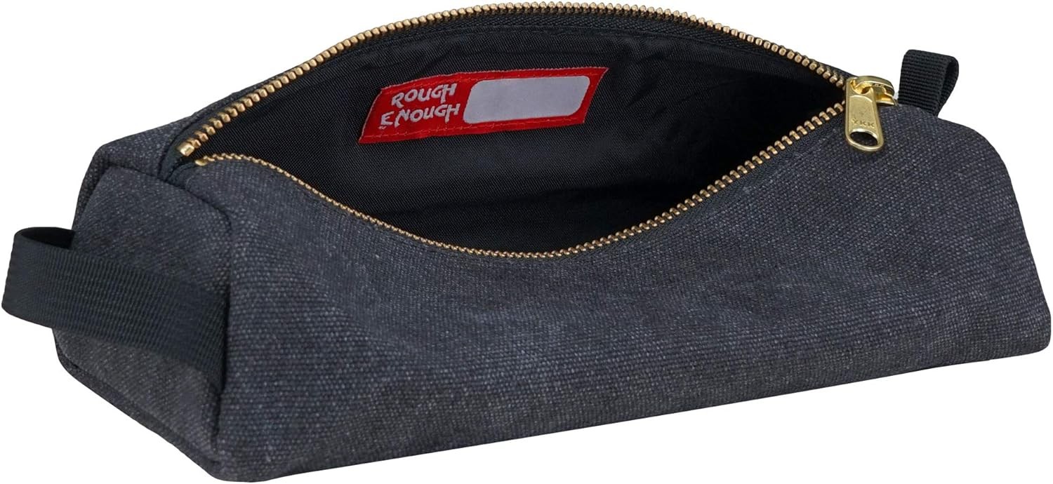 Rough Enough Canvas Small Tool Bag Pouch Box Organizer with Zipper for Men