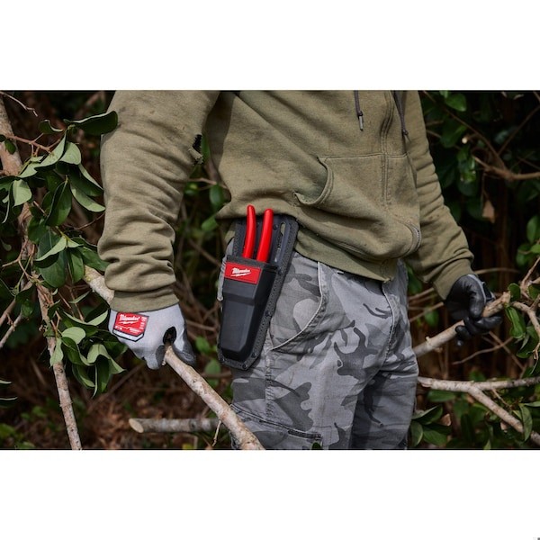 Milwaukee Tool 48-22-9364 Sheath, Black, Synthetic Leather, 1 Pockets