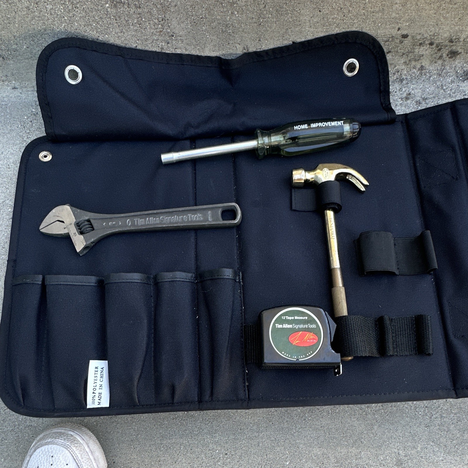 Tim Allen Signature Tools Model Tool Bag Case Black Polyester Carry Bag