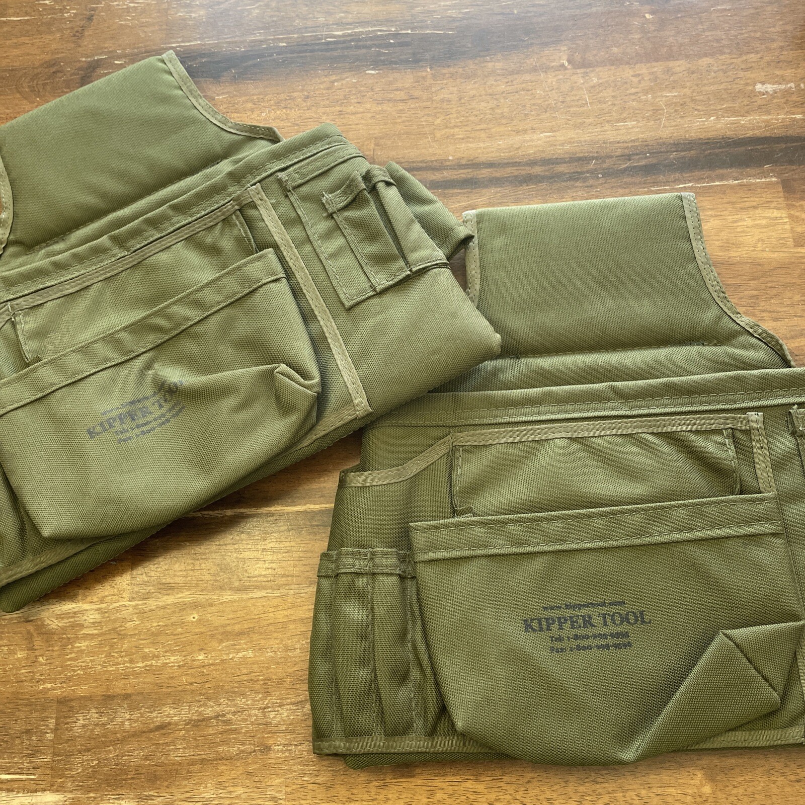 Two Kipper Tool Pouches