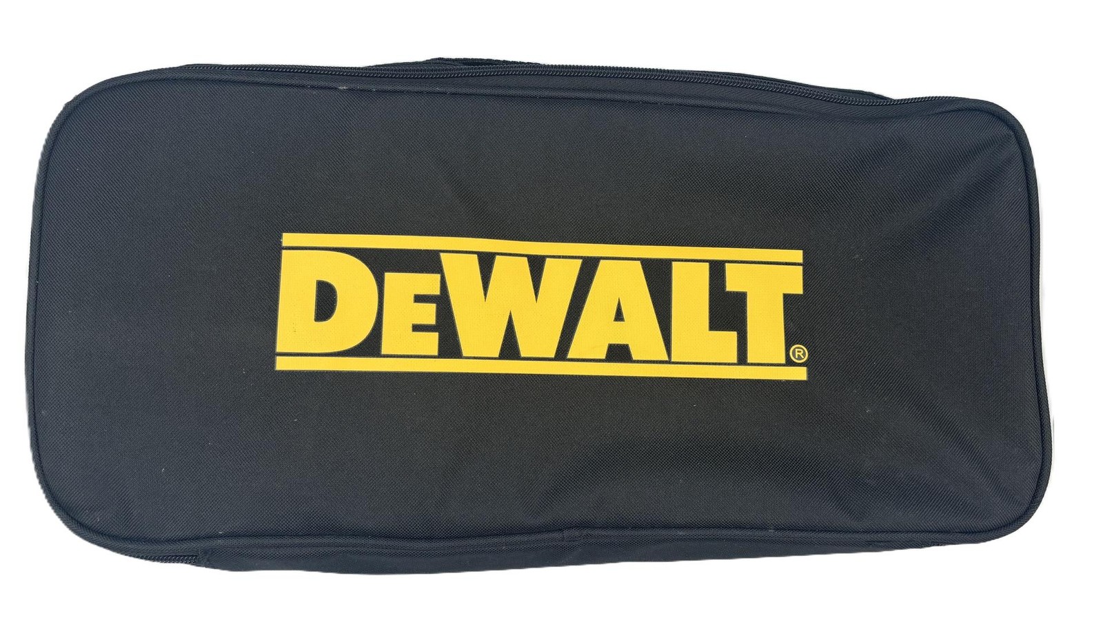DEWALT Soft Zippered Tool Bag 19x9x4 Black Heavy Duty Storage Case Portable