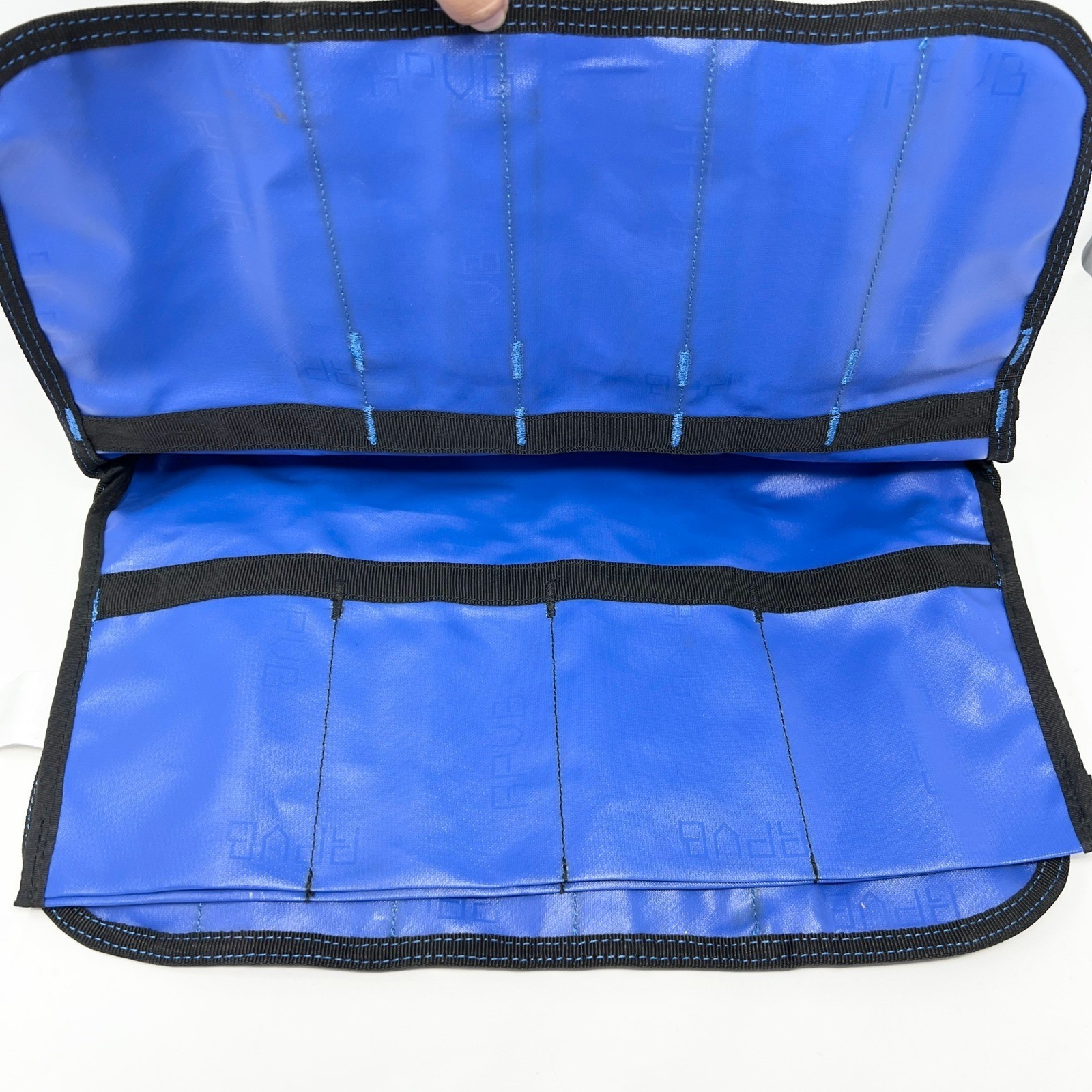 Kobalt 2416934 Heavy Duty Blue Black 26 Pocket Bucket Organizer Water Resistant