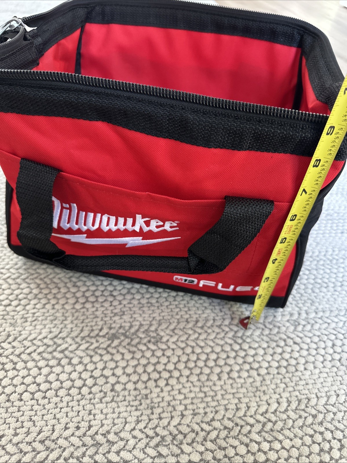 NEW 3 Pack Milwaukee FUEL M12 13″ x 10″ x 9 Canvas Tool Bag Case M18 12 Volt 3x