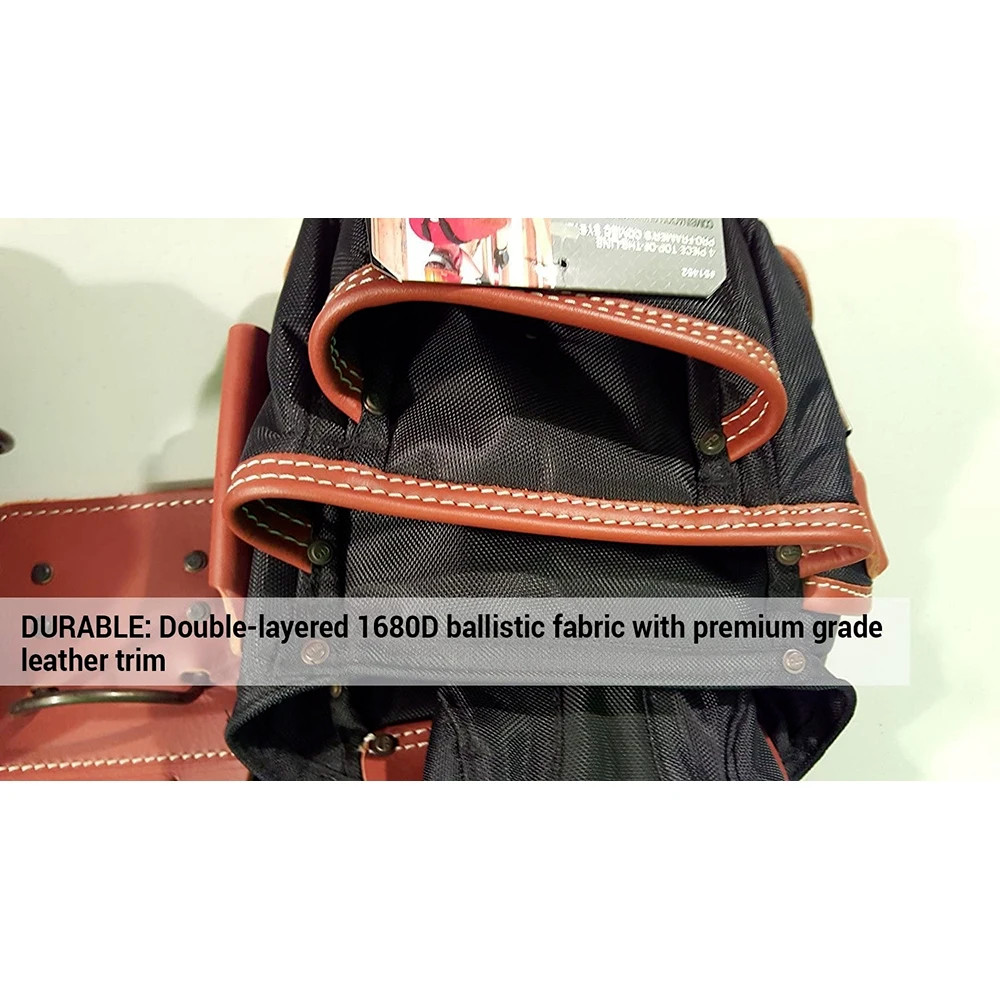 Custom LeatherCraft 51452 27-Pocket 4-Piece Pro-Framer’s Combo System