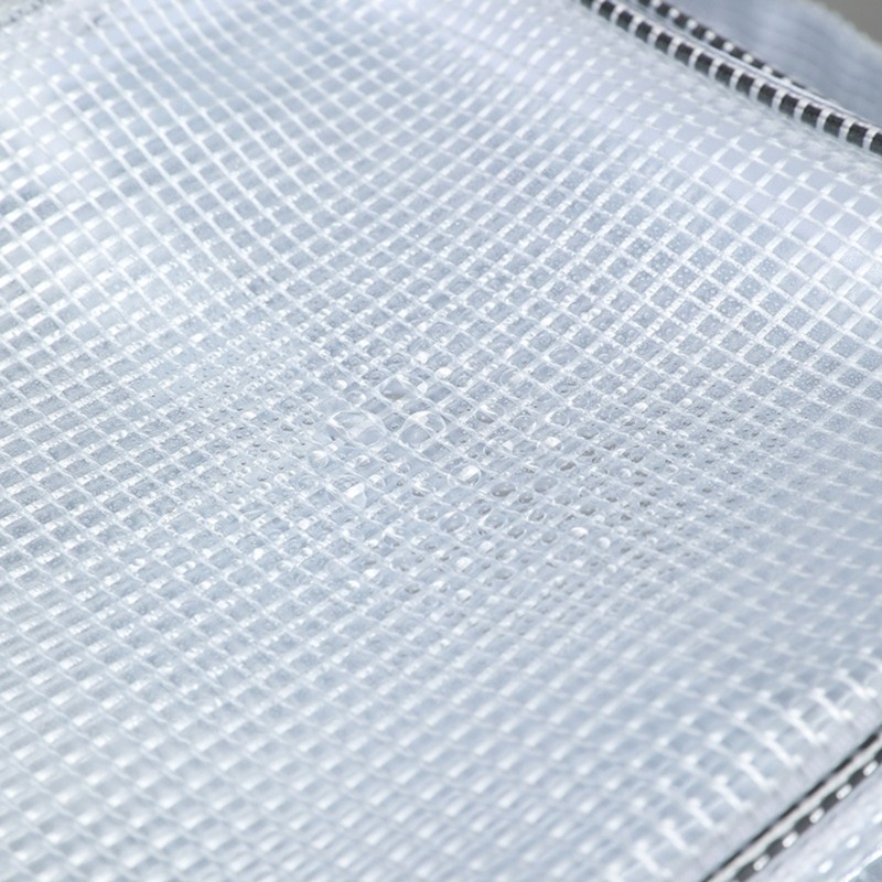 Transparent Crossbody Bag for Cleanroom Engineers Easy Access to Computer Tools