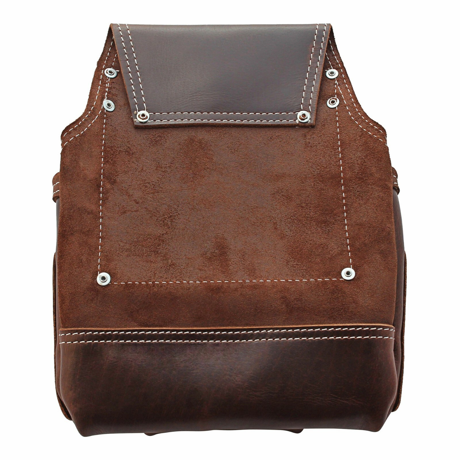 TradeSmith TS5243- 10 Pocket Top Grain Leather Tool Pouch