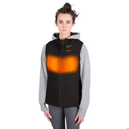 Milwaukee Tool F300b-212X Axis Heated Vest, Polyester, 2 To 8 Hours Heating