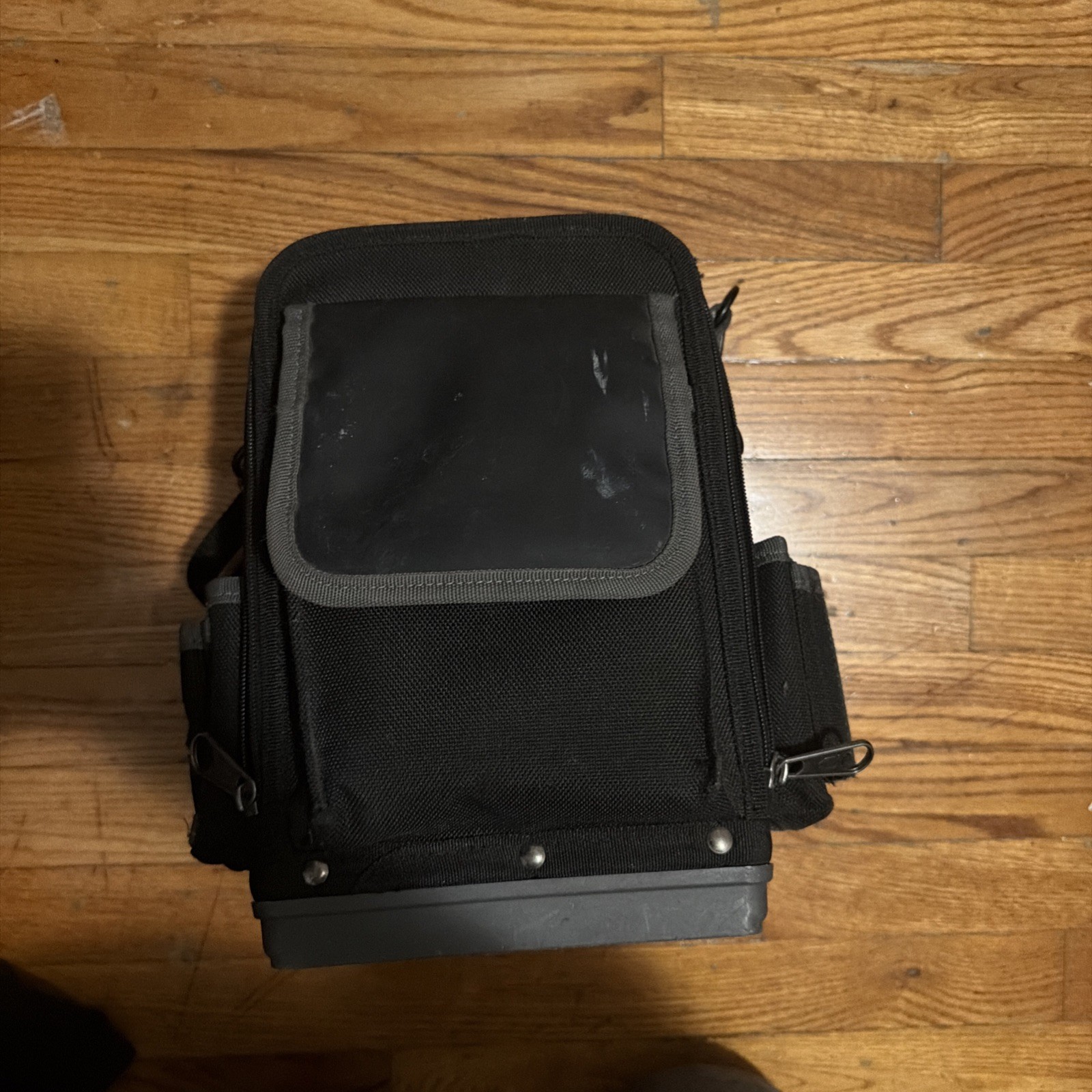 VETO PRO PAC TECH Tool Bag, Black/Gray Fabric Organizer Pouch with Handle