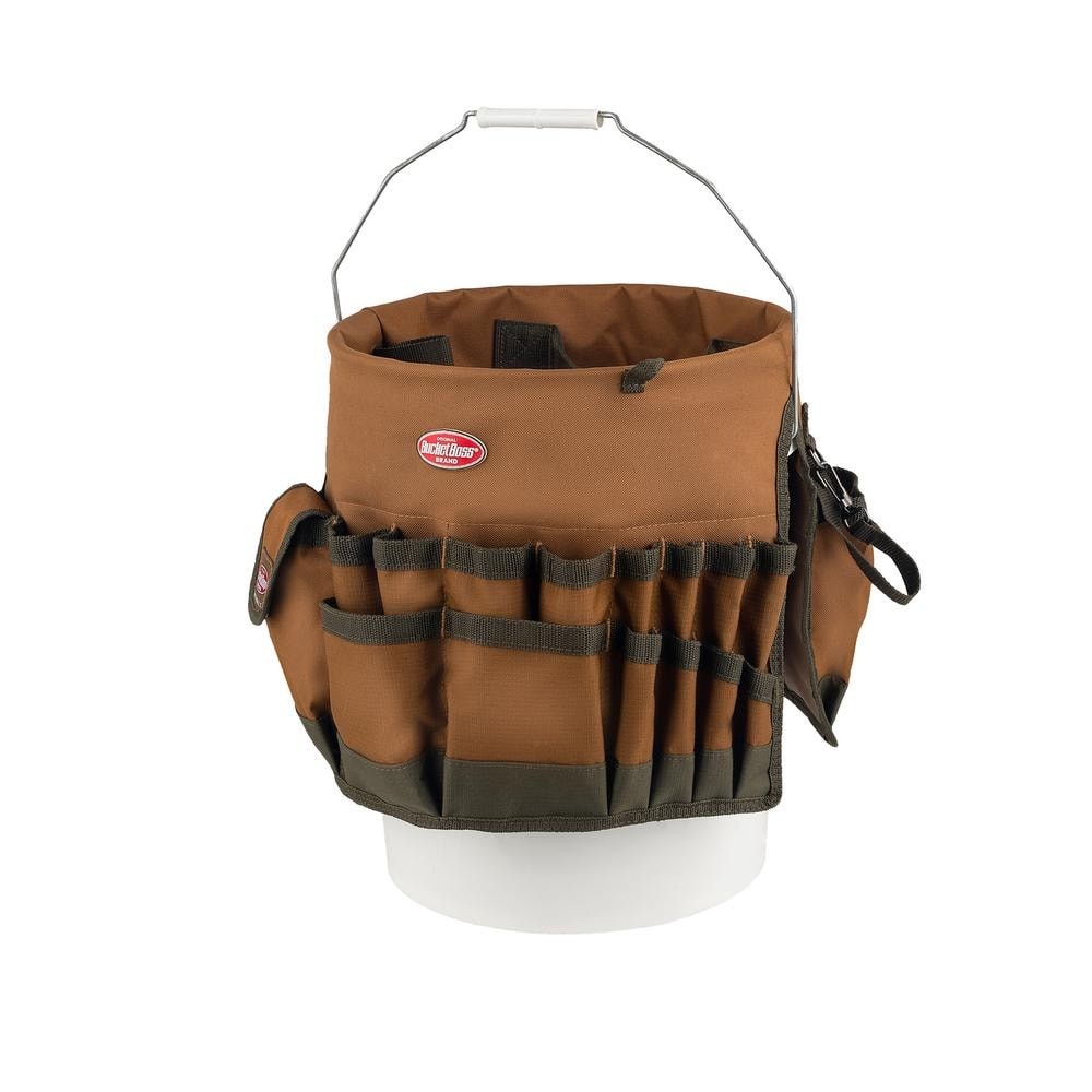 5 Gallon Bucket Tool Organizer Bag 30 Pocket Heavy Duty Tool Storage Caddy