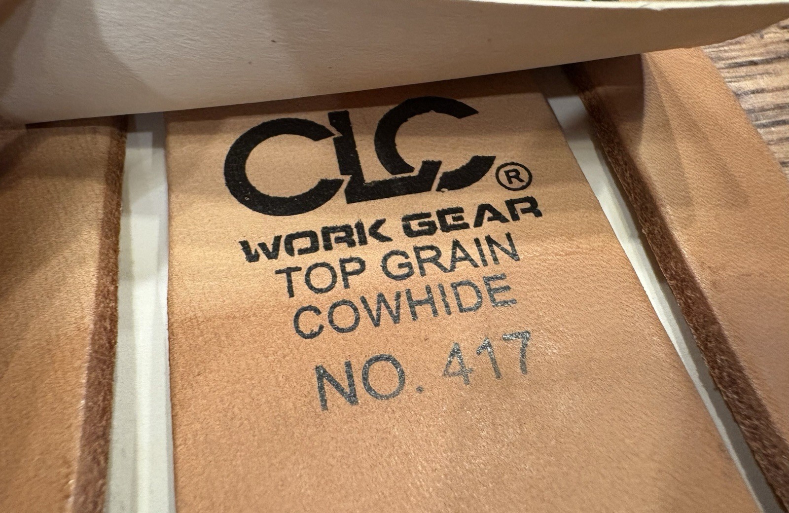 Clc Work Gear 417 Tool Pouch, Tool Holster, Tan, Leather, 1 Pockets