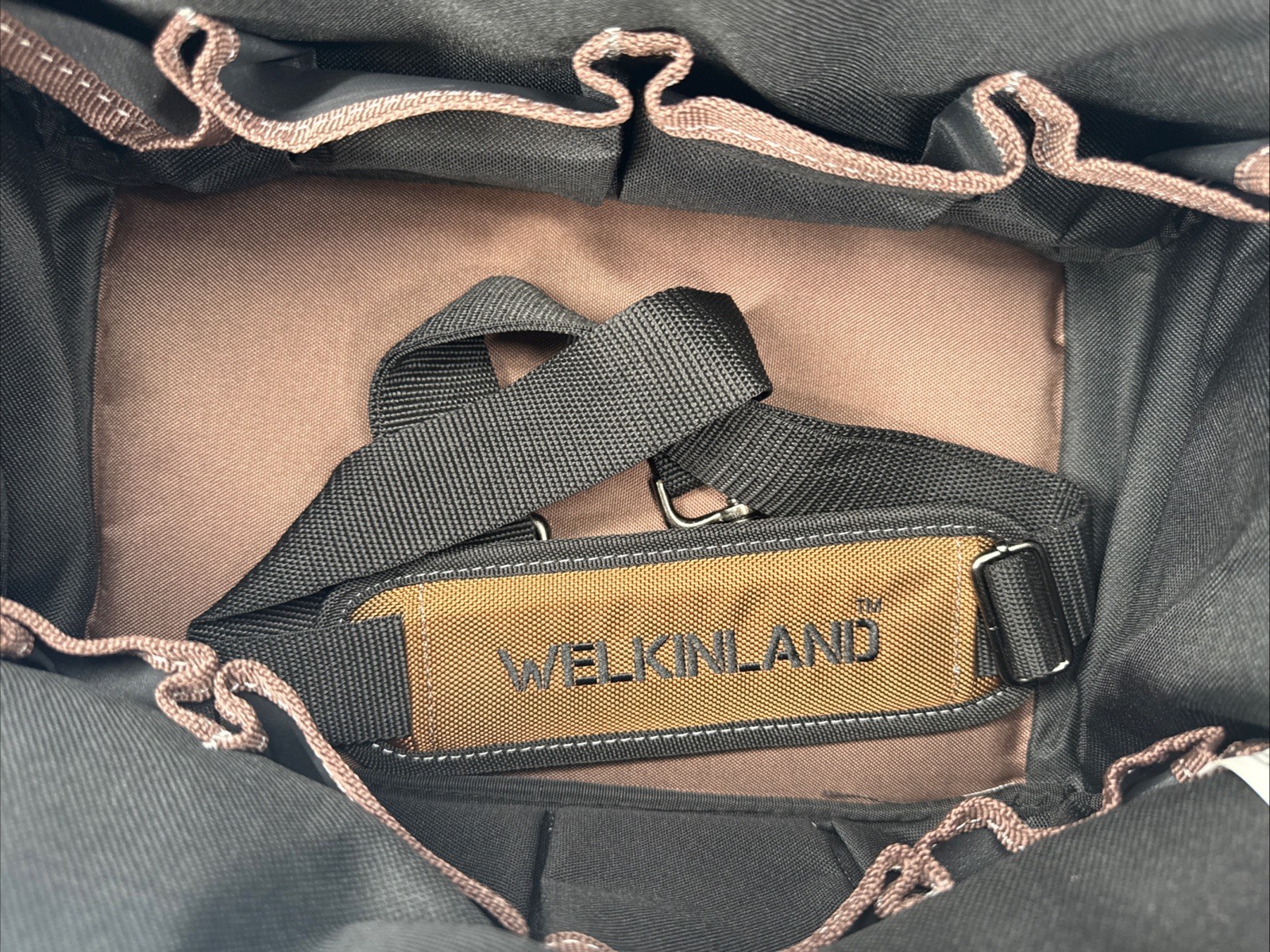 WELKINLAND Heavy Duty 14” Electrician Tool Bag – 16 Pockets