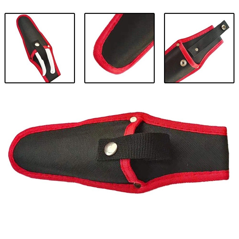 Garden Pruner Sheath 1PC 23x9cm/9.06×3.54inch Accessories Adjustable Black