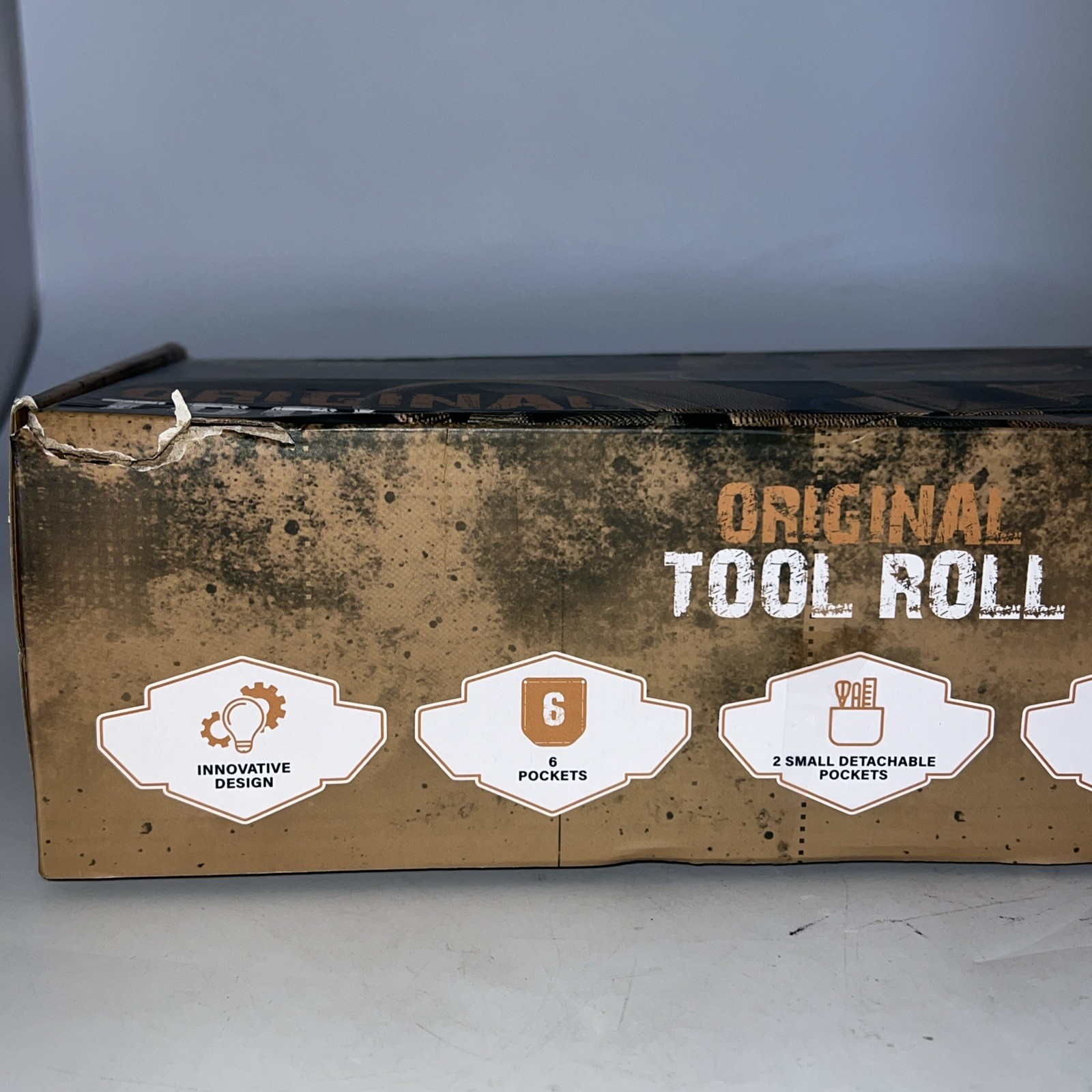 Ryker Original Tool Roll New in Open Box Khaki 6 Pockets Detachable Heavy Duty