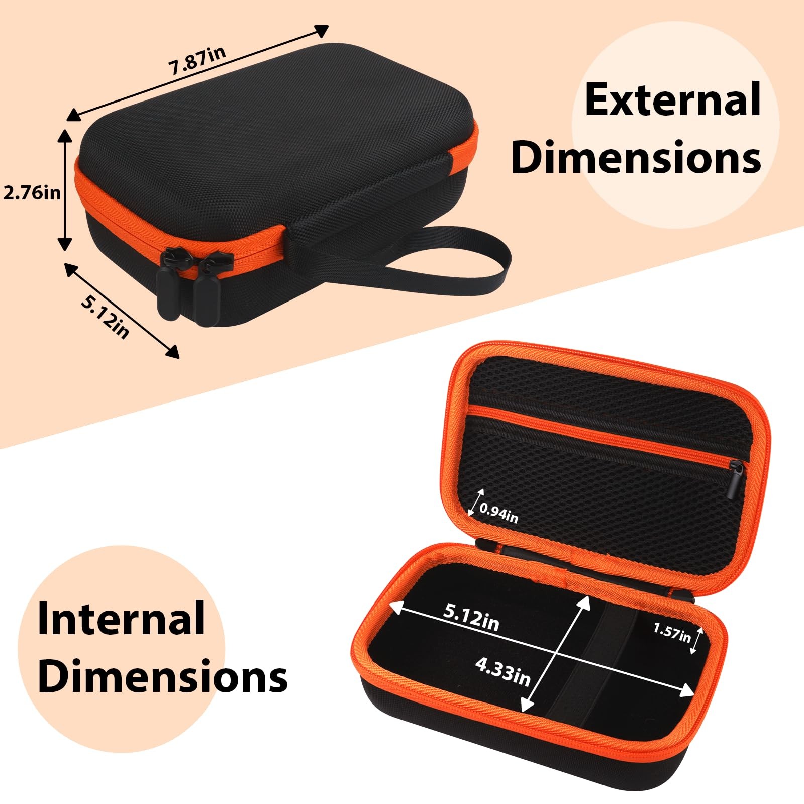 Hard Multimeter Case for Klein Tools MM400/MM325/MM300 Digital Multimeter Com…