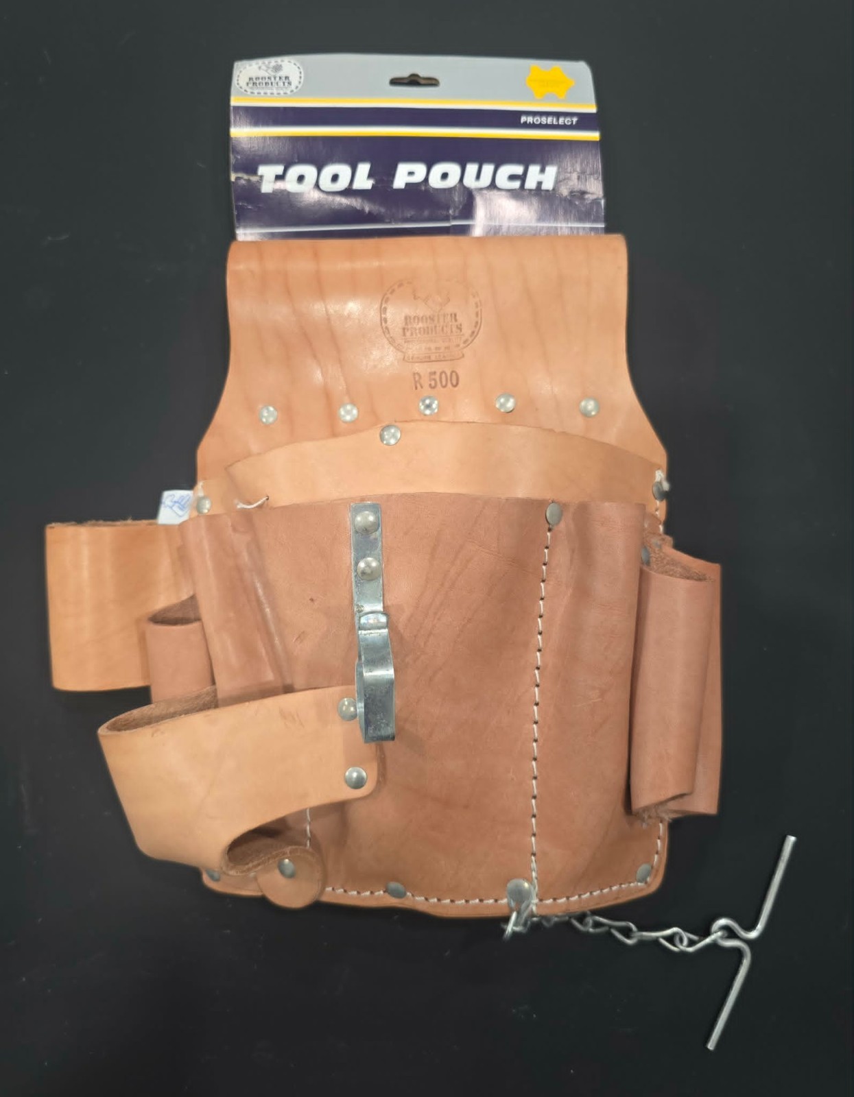 Rooster Prod R500 Tool Pouch – ProSelect – New With Packaging – Genuine Leather