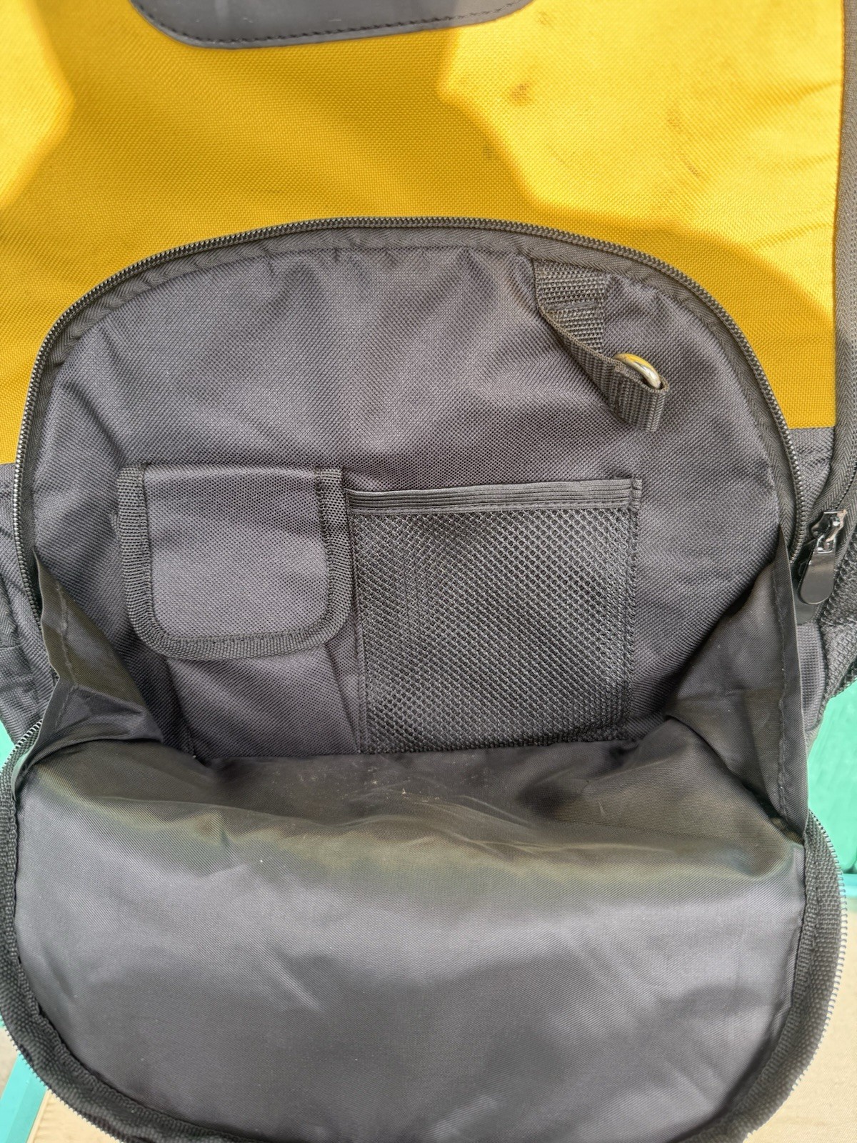 Olympia Tools Backpack Yellow Black Full-size