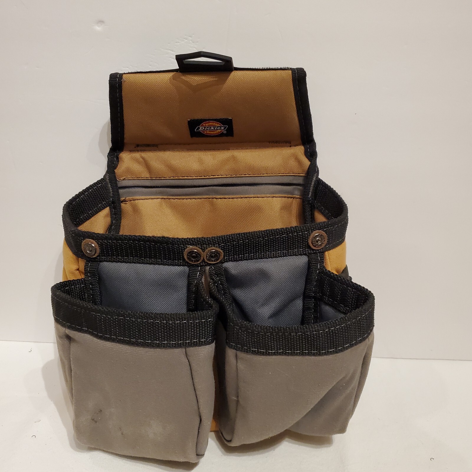 Dickies Canvas Carpenter’s Rig Tool Bag No Belt or Strap Has Wear And Fading