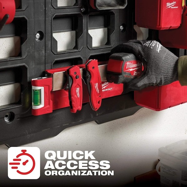 Milwaukee Tool 48-22-8344 Packout Belt Clip Rack
