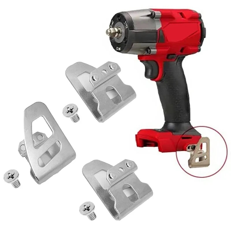 5PK Power Tool Belt Clip Hook Cordless Drill Holder with Screw for Milwaukee